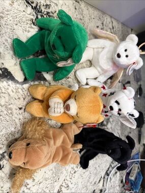 TY Beanie Babies from late 1990s